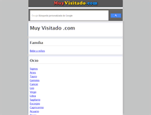 Tablet Screenshot of muyvisitado.com